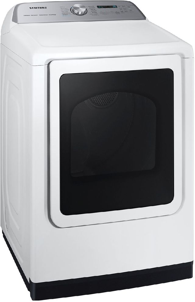 Samsung 7.4 Cu. Ft. White Front Load Gas Dryer-1