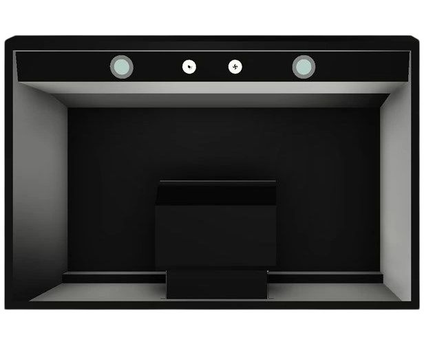 Vent-A-Hood® 36" Black Carbide Wall Mounted Range Hood-3