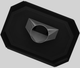 Vent-A-Hood® Designer Series 42" Black Island Range Hood-1