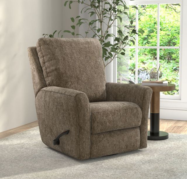 Catnapper® Belton Sand Manual Swivel Gliding Recliner-6
