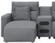 Signature Design by Ashley® Modmax II 4-Piece Pepper/Salt Left-Arm Facing Power Reclining Sectional and Chaise with Audio Console-1