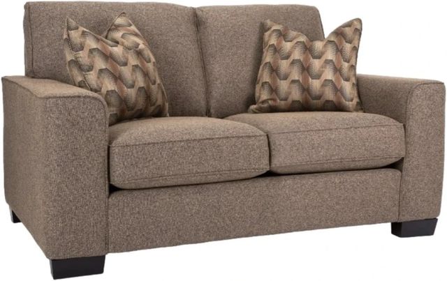 Decor-Rest® Furniture LTD Customizable 2483 Fabric Wide Arm Loveseat-0