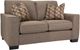 Decor-Rest® Furniture LTD Customizable 2483 Fabric Wide Arm Loveseat-0