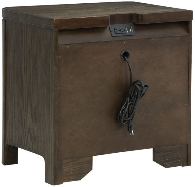 Signature Design by Ashley® Darimore Burnished Brown Nightstand-3
