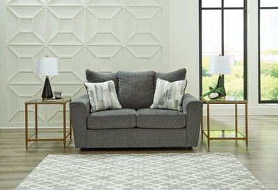 Signature Design by Ashley Stairatt Gravel Loveseat