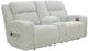 Signature Design by Ashley® Forest Lake Alloy Power Reclining Loveseat with Console-0