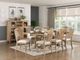 Homelegance® Weatherford Gray/Wheat Upholstered Dining Side Chair-5