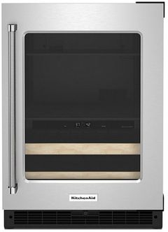 KitchenAid® 4.9 Cu. Ft. Stainless Steel Wine Cooler