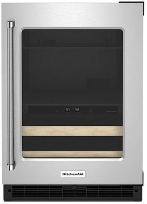 KitchenAid® 4.9 Cu. Ft. Stainless Steel Wine Cooler