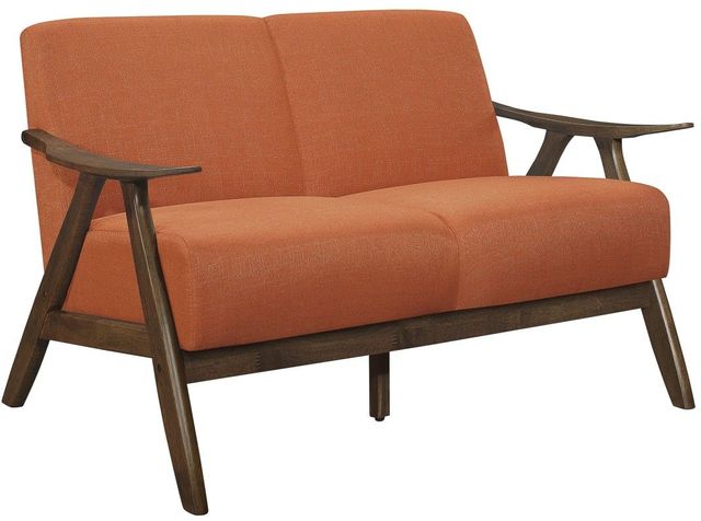 Mazin Furniture Damala Orange Loveseat-1