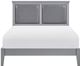 Mazin Furniture Seabright Gray Eastern King Bed-0