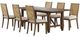 Coaster® Matisse 7-Piece Beige/Light Brown Dining Set-0