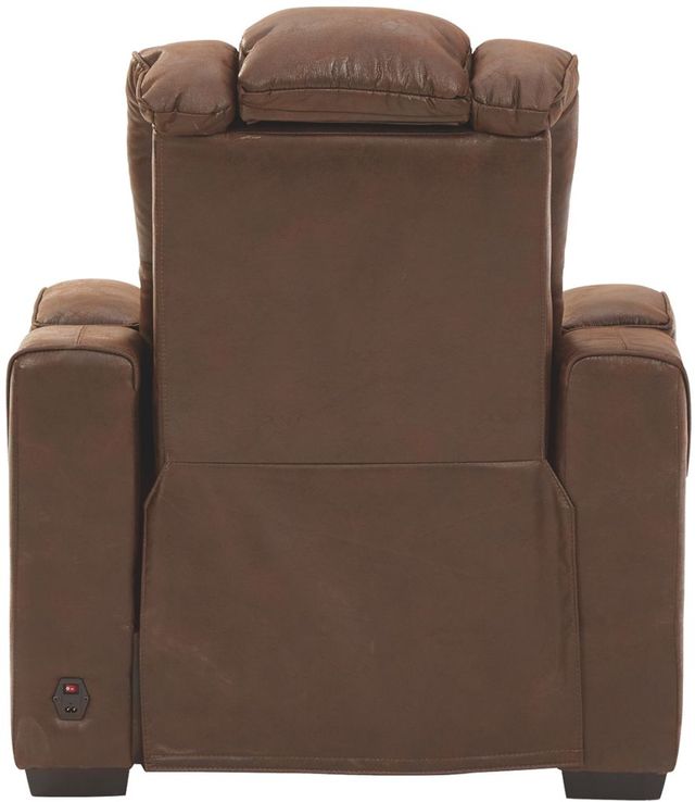 Signature Design by Ashley® Owner's Box Thyme Power Recliner with Adjustable Headrest-2