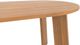Moe's Home Collection Delta Natural Teak Outdoor Oval Dining Table -5