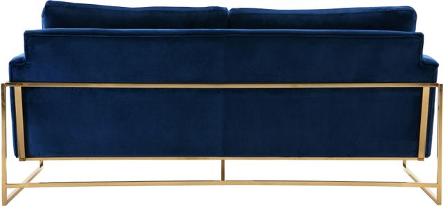 Meridian Furniture Mila Navy Velvet Sofa-3