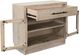 Sunny Designs™ Mia Wheat 2-Door Glass Cabinet-5