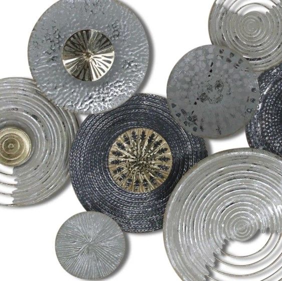 Classy Art Style 56 Gold/Gray/Silver Wall Decor-1