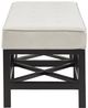 Olliix by Martha Stewart Cream Braeside Bench-2