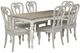 Liberty Furniture Magnolia Manor 7-Piece Antique White/Weathered Bark Optional Rectangular Dining Table Set-0