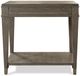 Riverside Furniture Dara Gray Wash Square Side Table-1