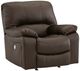 Signature Design by Ashley® Leesworth Dark Brown Power Rocker Recliner-0