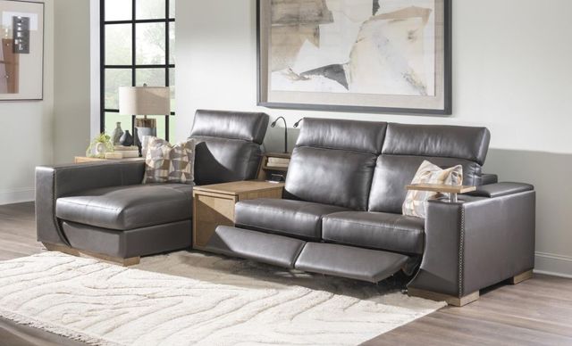 Legacy Classic Sierra Verona Coffee/Warm Oak Power Recliner-1