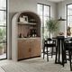 Sunny Designs™ Buckskin/Pavestone Arch Coffee/Wine Bar-1