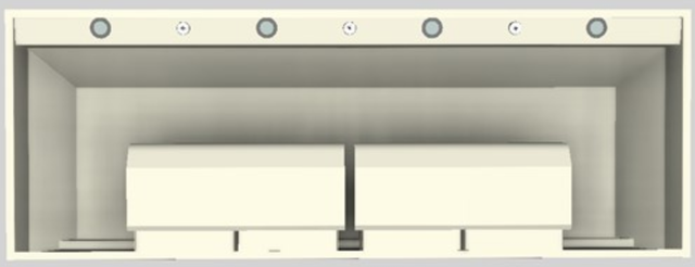 Vent-A-Hood® Designer Series 66" Biscuit Wall Mounted Range Hood-1