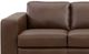 Leather Italia™ Inglewood Brown Queen Sleeper Sofa with Mattress-1