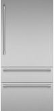 Thermador® Freedom® Professional 36" 18.7 Cu. Ft. Stainless Steel Built-In Bottom Freezer Refrigerator-0