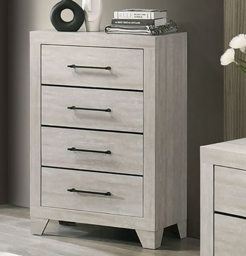Furniture of America® Dubuque Light Gray Chest-0