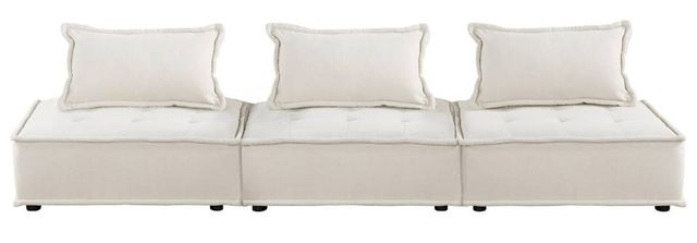 Homelegance® Inman 3-Piece Beige Modular Sectional-2