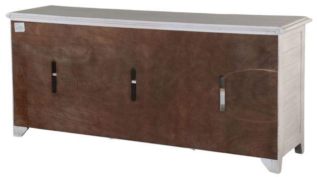 Sunny Designs™ Marble White 70" TV Console-3