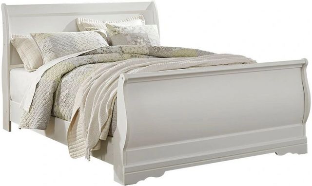 Signature Design by Ashley® Anarasia White Queen Sleigh Bed