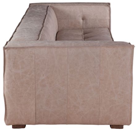 Home Trends & Design Milano Gray Septarian/Vintage Cream Sofa-2