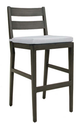 Ratana Lucia Ash Grey Aluminum Bar Chair-0