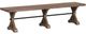 Elements International Yellowstone Medium Brown Dining Bench-0