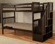 Kodiak Furniture Kelcie Dark Chocolate Twin/Twin Bunk Bed with Tray-3