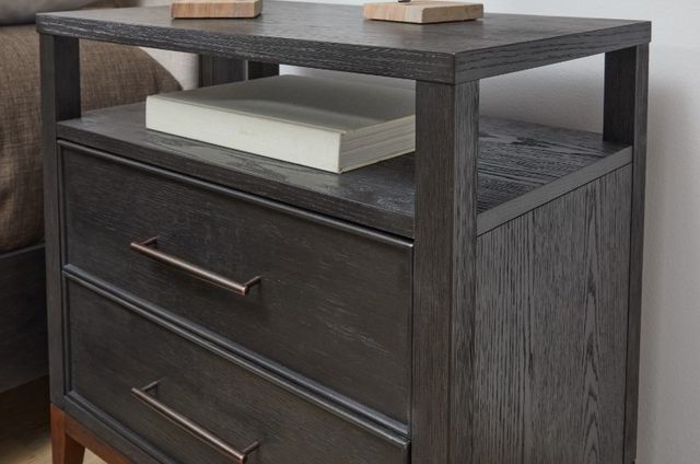 Flexsteel® Waterfall Ebony Nightstand-4