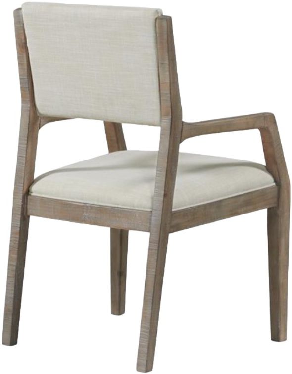 Riverside Furniture Intrigue 2-Piece Gray/Hazelwood/White Upholstered Dining Arm Chair Set-3