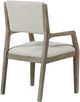 Riverside Furniture Intrigue 2-Piece Gray/Hazelwood/White Upholstered Dining Arm Chair Set-3