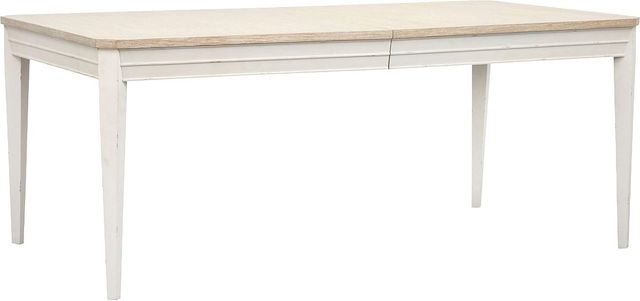 Magnussen Home® Echo Isles Driftwood/White Rectangular Dining Table-1