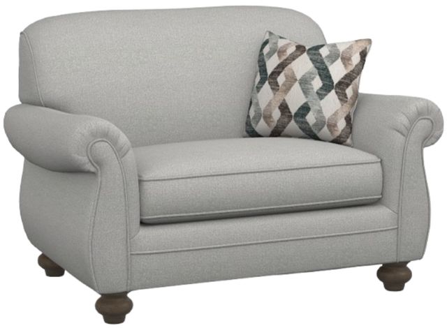 Flexsteel® Winston Silver Glacier Chair and a Half-0