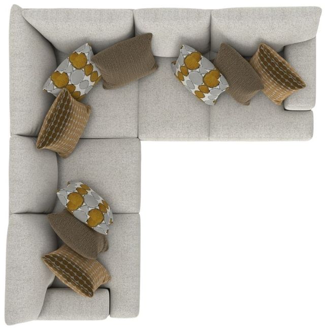 Jackson Furniture Tori 2-Piece Birch L-Shape Sectional -4