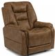 Flexsteel® Theo Brown Power Headrest Recliner-0