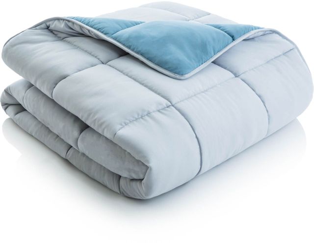 Malouf® Woven Reversible Ash King Bed in a Bag-3
