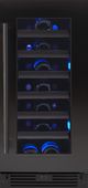 XO 15" Black Stainless Steel Built In Wine Cooler-0