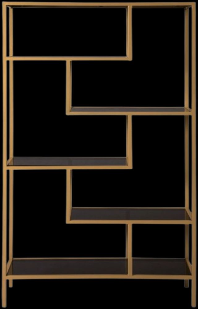 Signature Design by Ashley® Frankwell Gold Bookcase-1