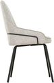 Primo™ International Chaise 2-Piece El Salvo Taupe Dining Chair Set-3