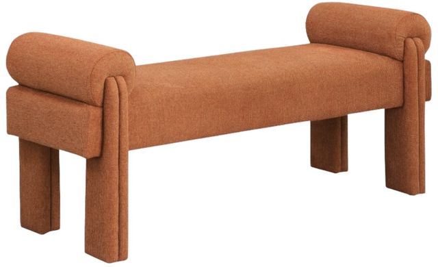 Meridian Furniture Stefano Cognac Bench-0